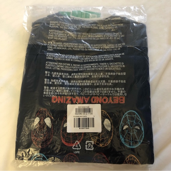 NEW GapKids “Spiderman” Marvel Superhero Graphic T-Shirt (2-Pack) Sz Small (6-7) - Picture 2 of 4